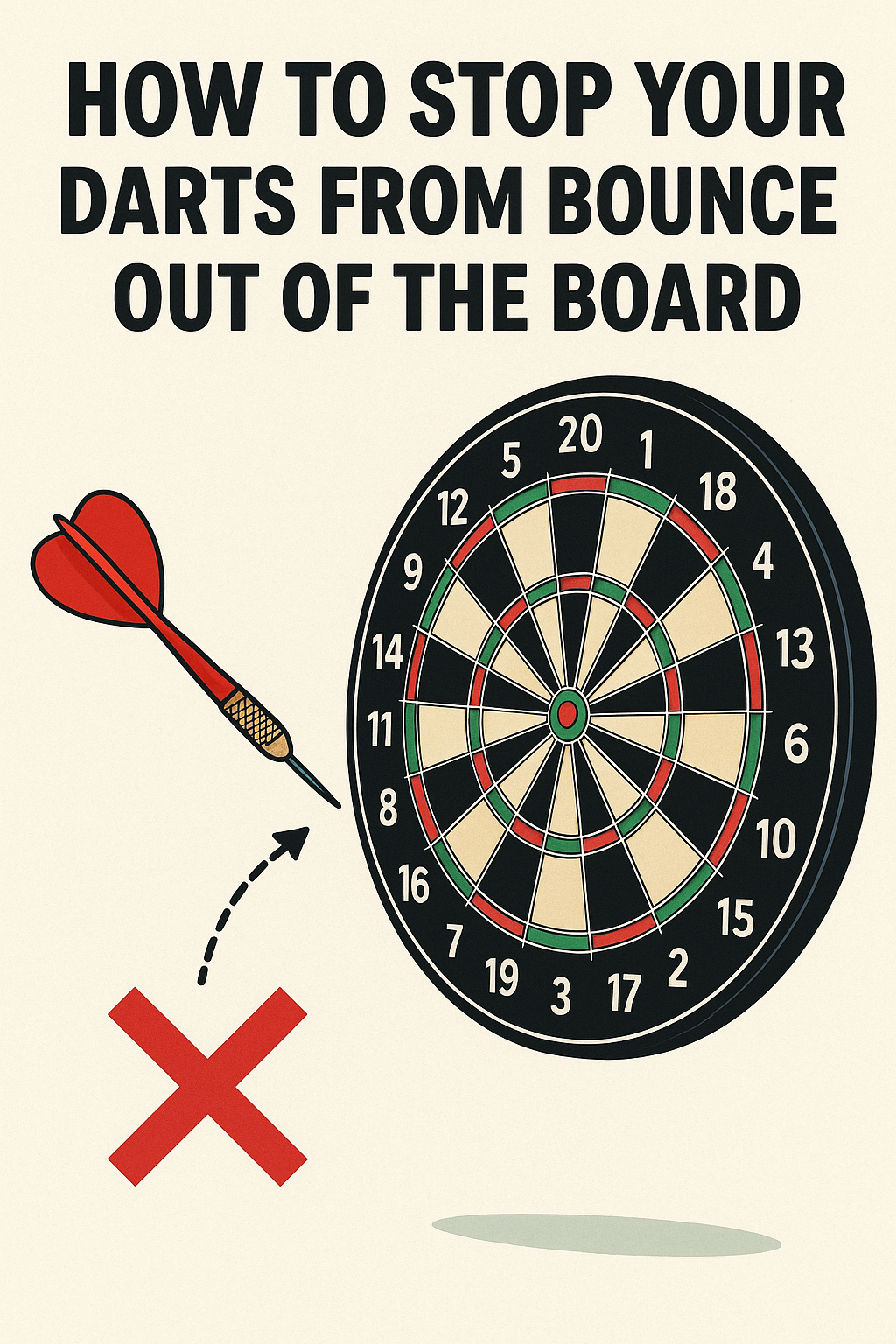 How To Stop Your Darts From Bouncing Out Of The Board