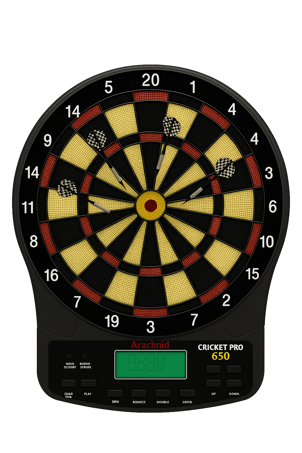 Arachnid Cricket Pro 650 Electronic Dartboard