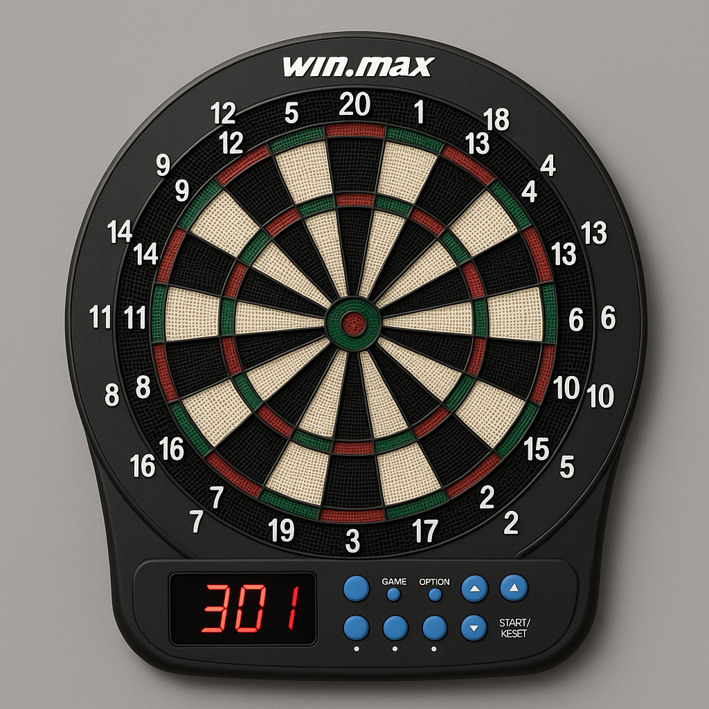 Win.max Electronic Dart Board