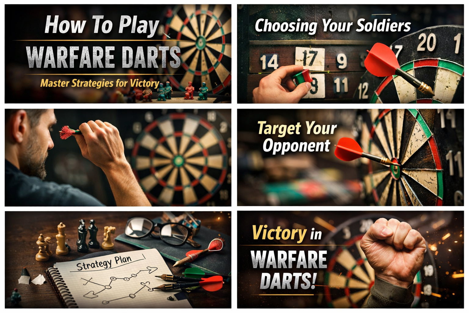 How To Play Warfare Darts