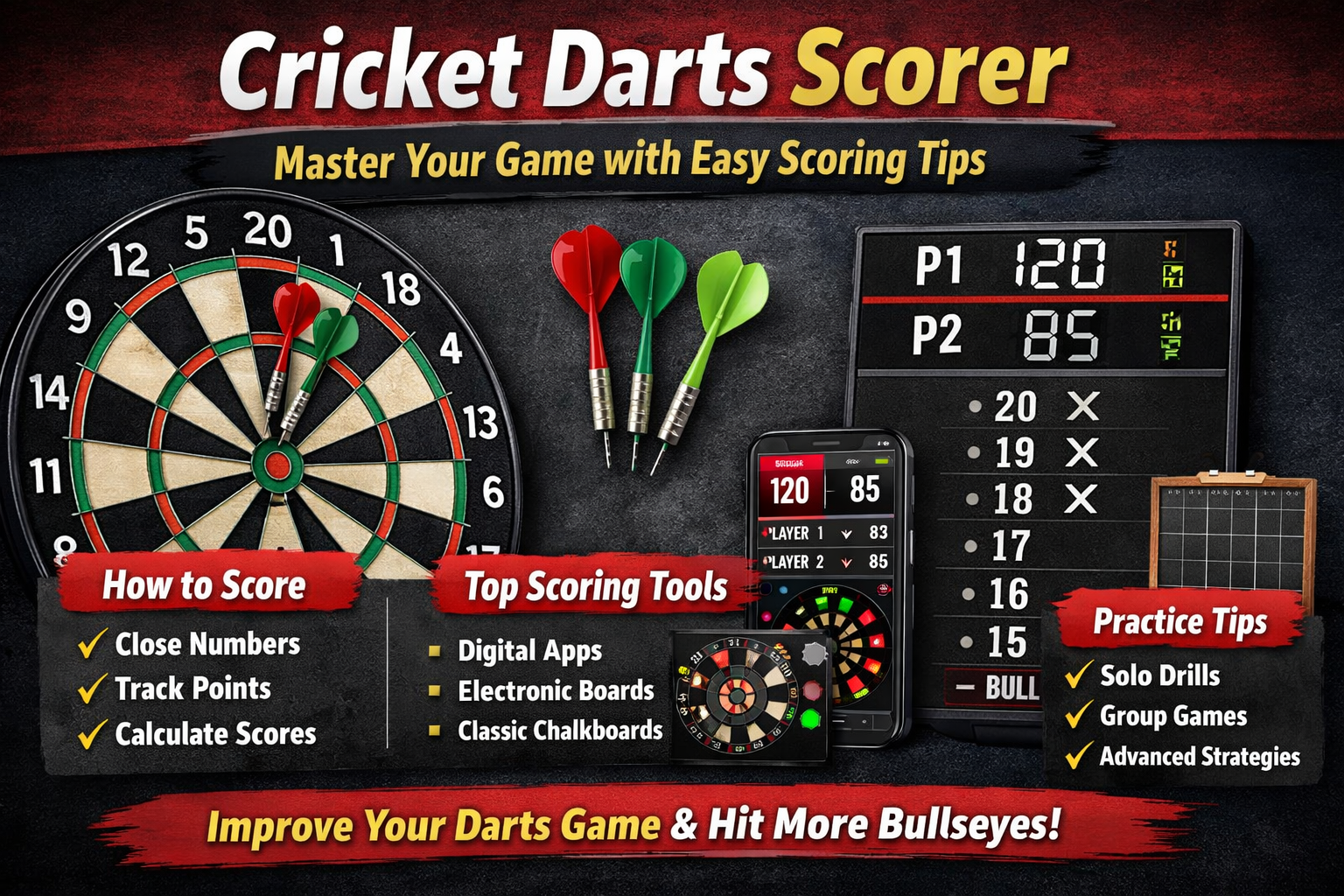 Cricket Darts Scorer