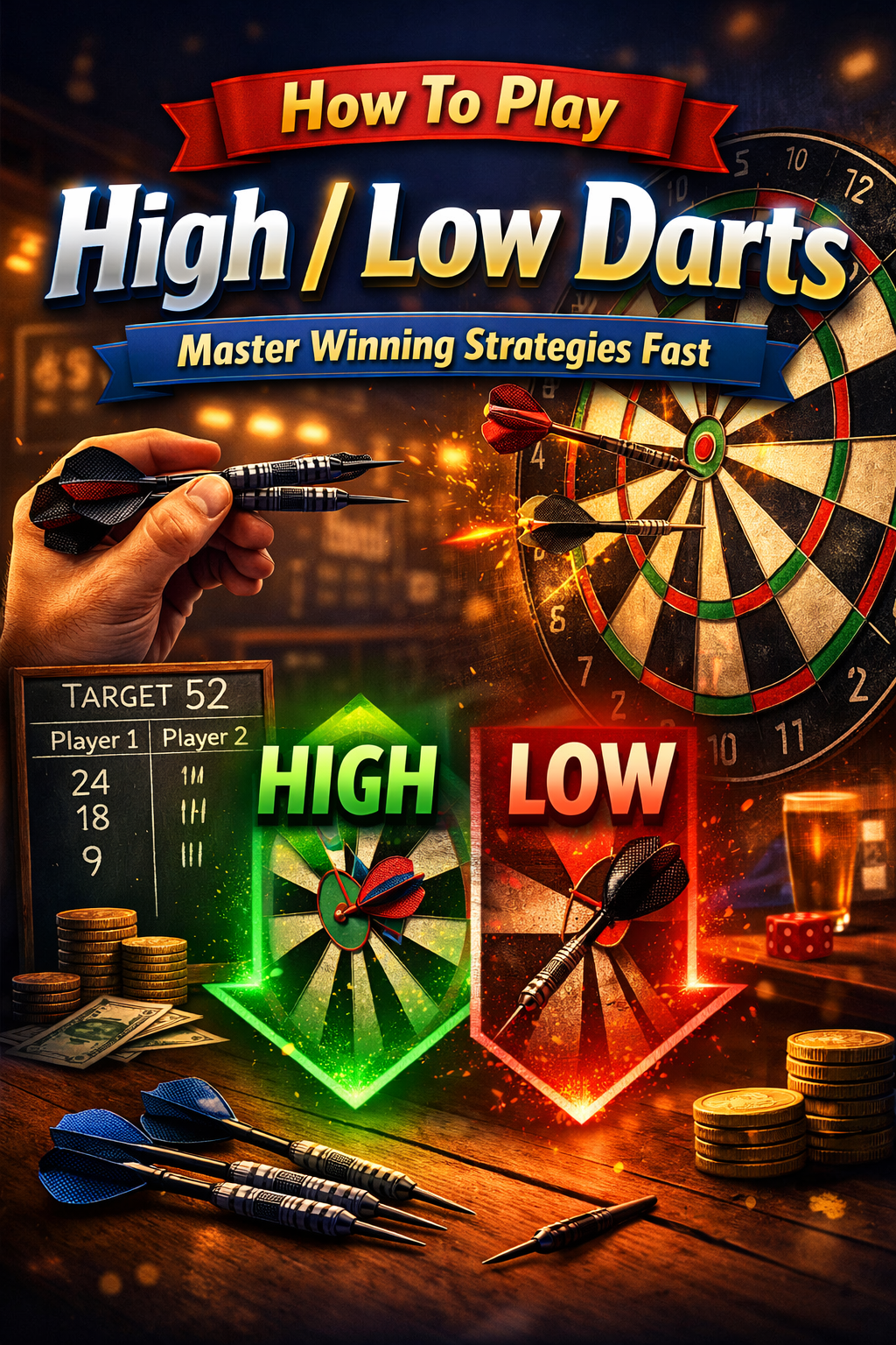 How To Play High / Low Darts